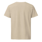 Back of the desert dust organic cotton Arm Brains tee, plain