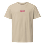 Time ... Sneaky Shape Shifter | Unisex Organic Mid-Light T-Shirt | Zero Apologies unisex-organic-mid-light-crafter-t-shirt-desert-dust-front-6a5e791156647 T-Shirt