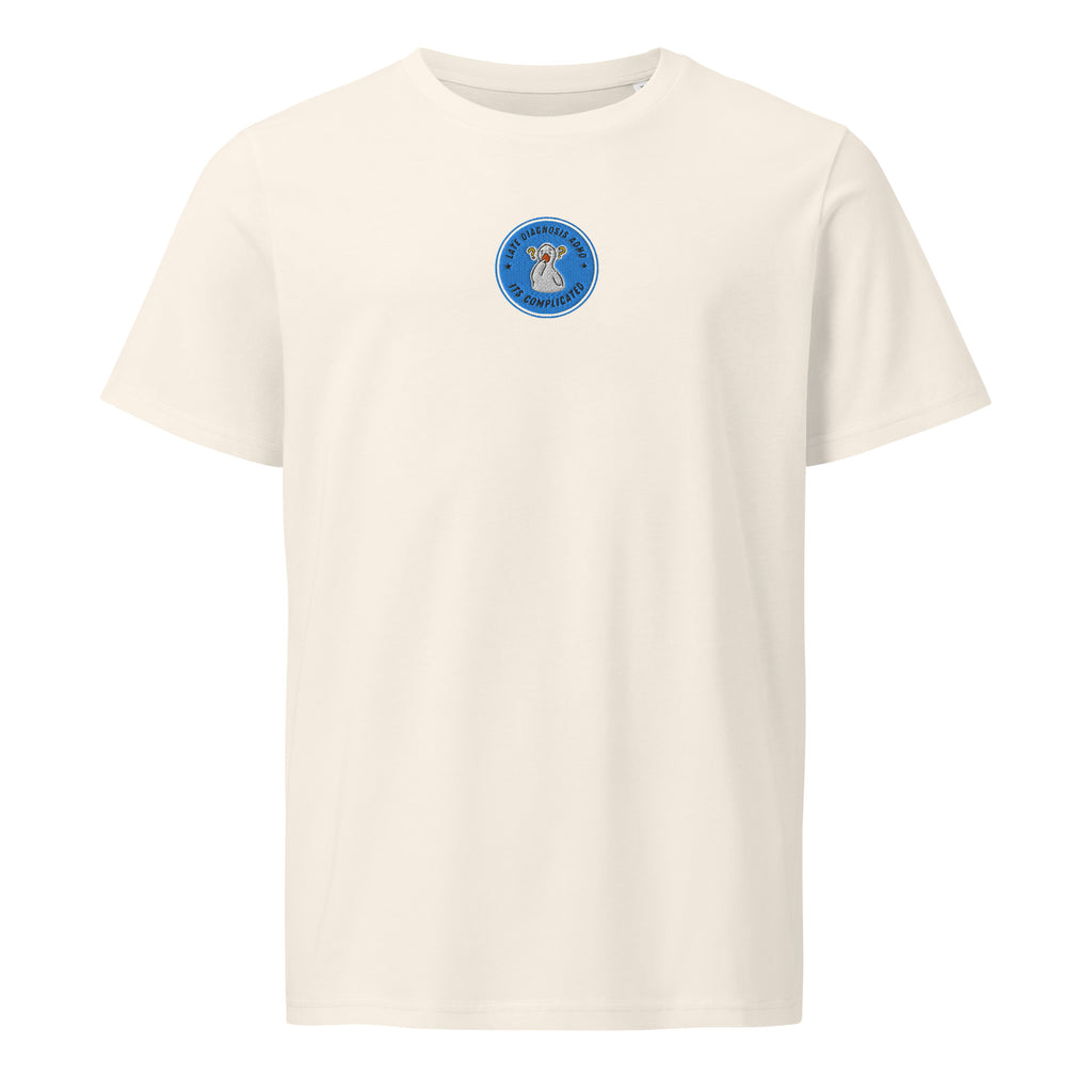 It's Complicated (ADHD) | Unisex Organic Mid-Light Tee | Late Diagnosis unisex-organic-mid-light-crafter-t-shirt-vintage-white-front-69fa2ab982fd7 T-Shirt