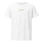 Born Kinetic | Unisex Organic Mid-light t-shirt | Zero Apologies unisex-organic-mid-light-crafter-t-shirt-white-front-6a5e3c64775fe