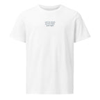 Not Too Much | Unisex Organic Mid-Light T-Shirt | Zero Apologies unisex-organic-mid-light-crafter-t-shirt-white-front-6a5f5e7006878 T-Shirt