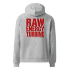 Raw Turbine Energy | Unisex Oversized Hoodie | Zero Apologies unisex-relax-hoodie-athletic-heather-back-6a57a7ee88922 Hoodie