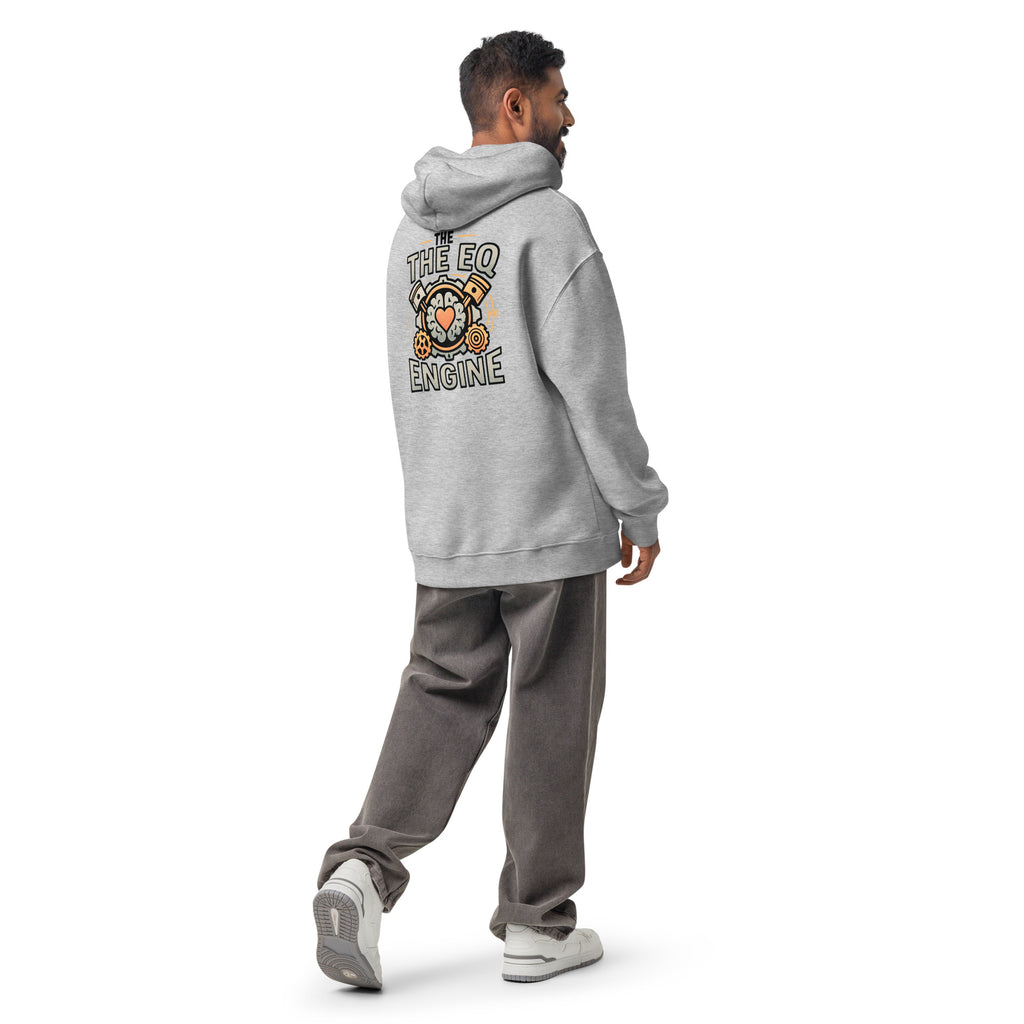 The EQ Engine | Unisex Oversized Hoodie | Zero Apologies unisex-relax-hoodie-athletic-heather-back-6a58daf41b11d Hoodie