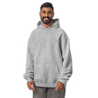 4D Visual Systems Thinker | Unisex Oversized Hoodie | Zero Apologies unisex-relax-hoodie-athletic-heather-front-6a57af2499f71 Hoodie