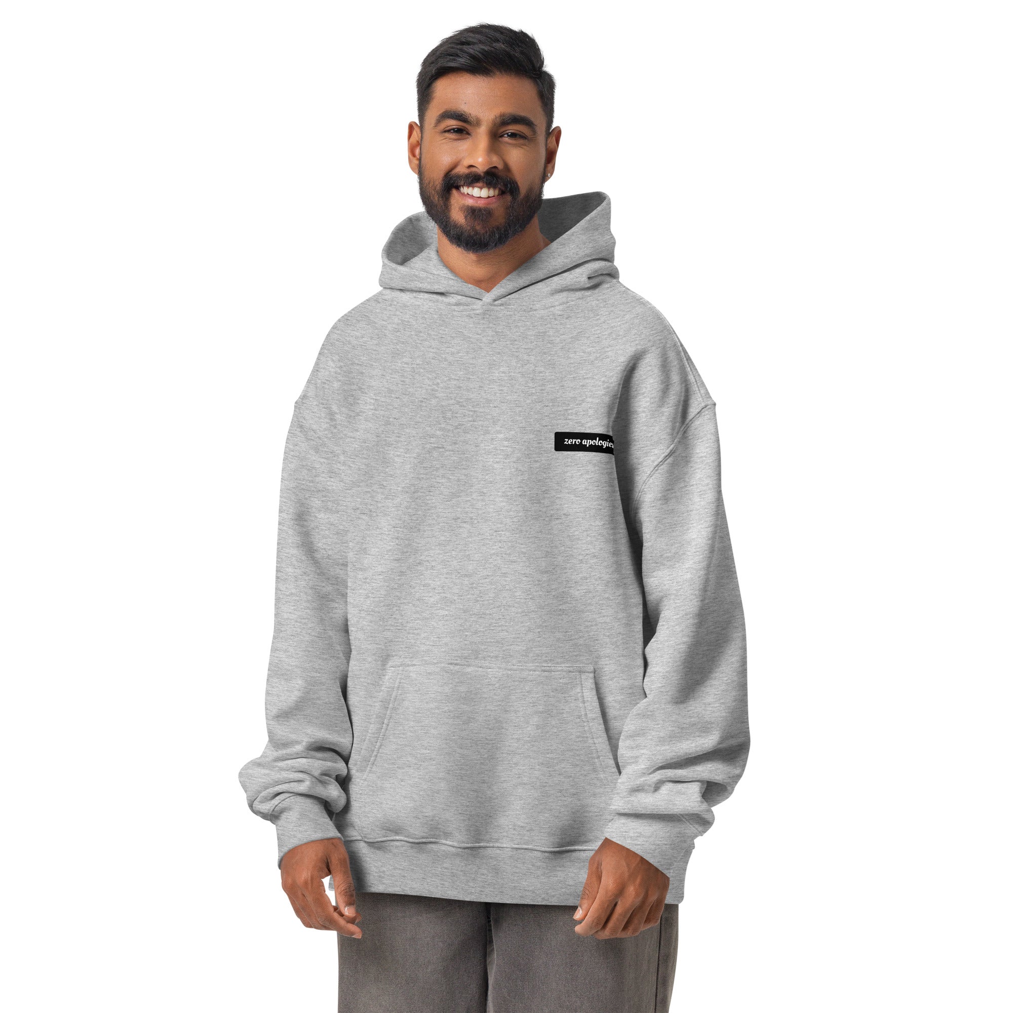 Unmatched Puzzle Master | Unisex Oversized Hoodie | Zero Apologies unisex-relax-hoodie-athletic-heather-front-6a58d4a259e79 Hoodie
