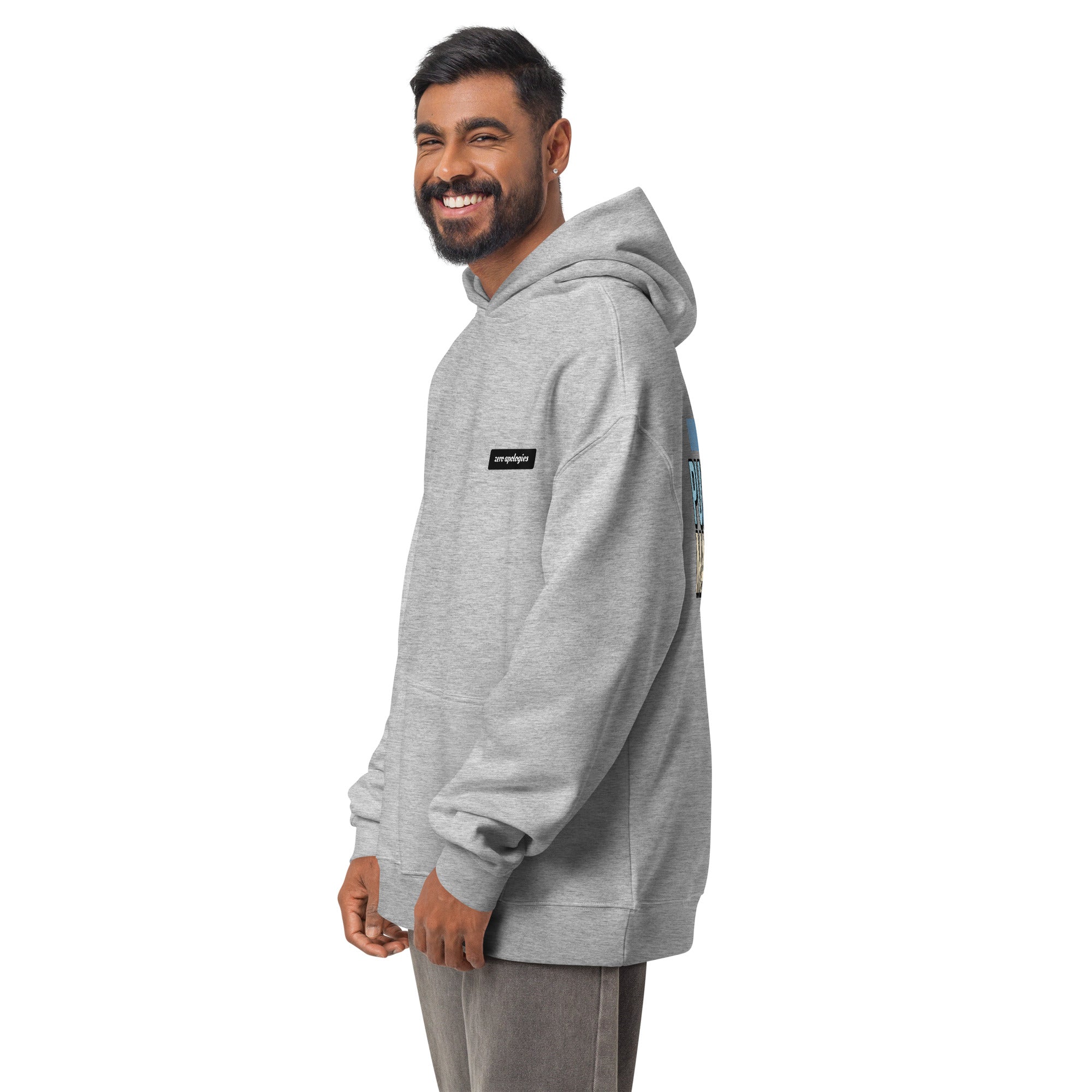 Unmatched Puzzle Master | Unisex Oversized Hoodie | Zero Apologies unisex-relax-hoodie-athletic-heather-left-front-6a58d4a25abf4 Hoodie