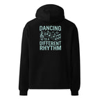 Dancing to a Different Rhythm | Unisex Oversized Hoodie | Zero Apologies unisex-relax-hoodie-black-back-6a58d91e0cff2 Hoodie