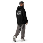 Hyperfocus Engine | Unisex Oversized Hoodie | Zero Apologies unisex-relax-hoodie-black-back-6a58d9deb5234 Hoodie
