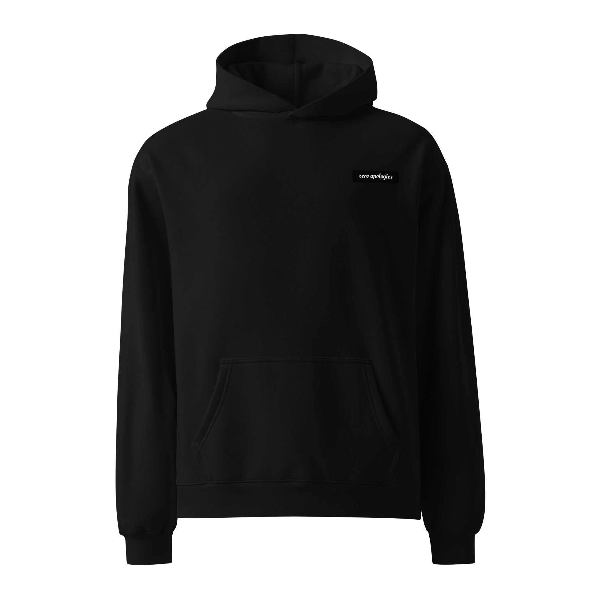 Raw Turbine Energy | Unisex Oversized Hoodie | Zero Apologies unisex-relax-hoodie-black-front-6a57a7ee87637 Hoodie
