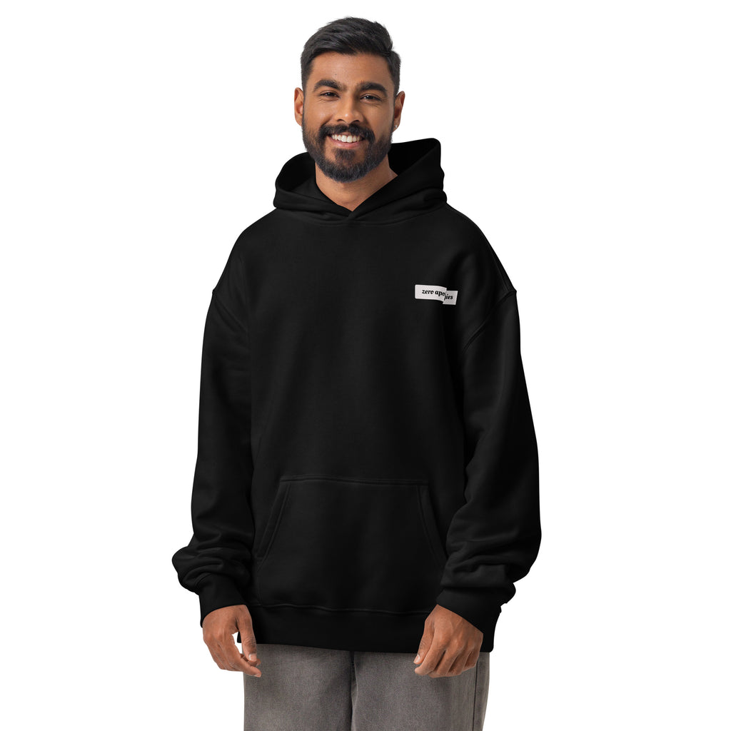 Forensically Focused | Unisex Oversized Hoodie | Zero Apologies unisex-relax-hoodie-black-front-6a58d3fb8d02f Hoodie
