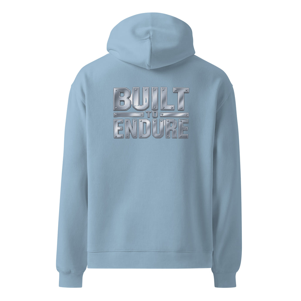 Built To Endure | Unisex Oversized Hoodie | Zero Apologies unisex-relax-hoodie-carolina-blue-back-6a5798ef3c04b Hoodie