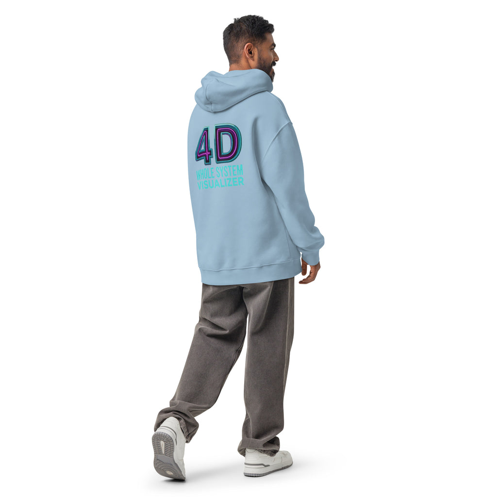 4D Visual Systems Thinker | Unisex Oversized Hoodie | Zero Apologies unisex-relax-hoodie-carolina-blue-back-6a57af2495576 Hoodie