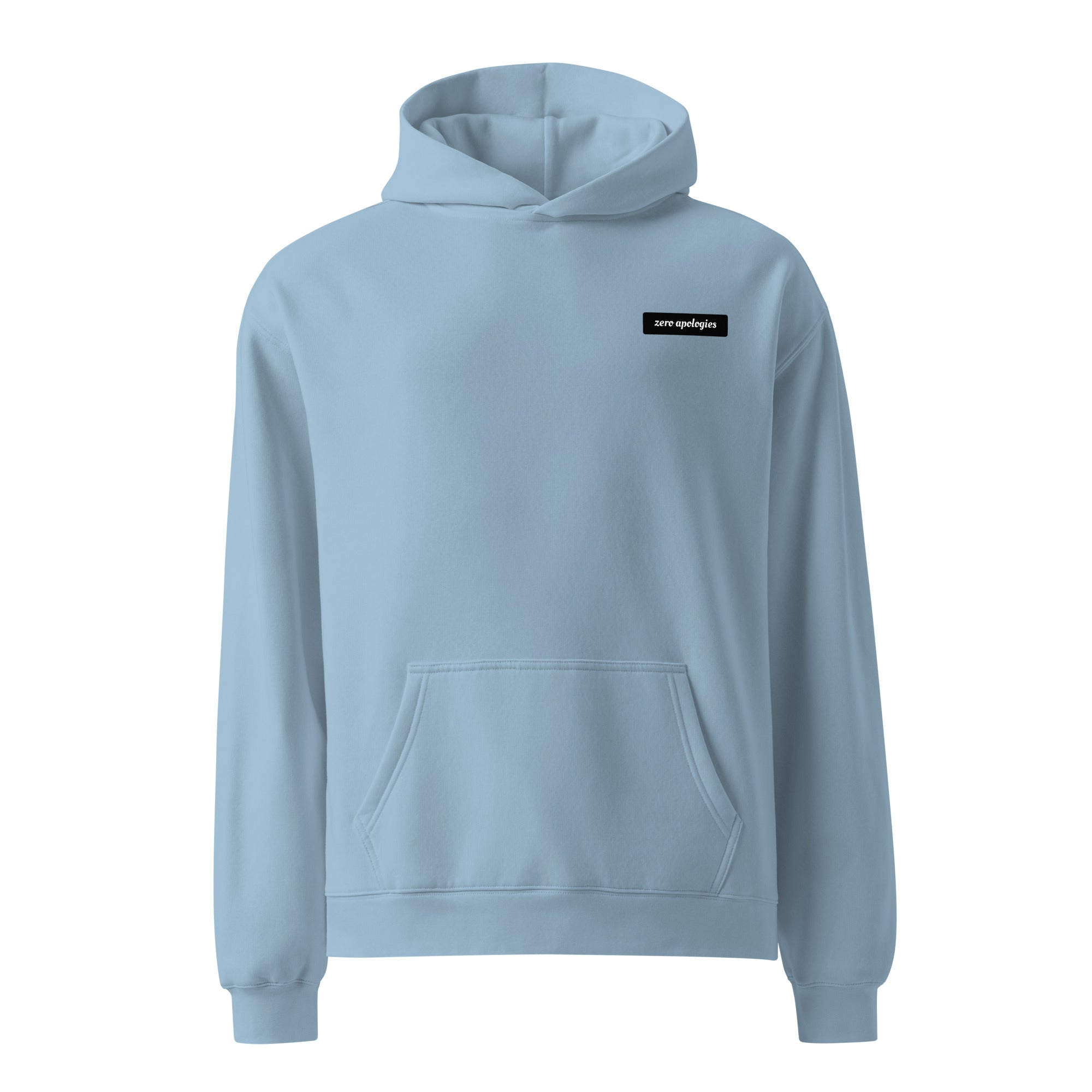 A Million Ideas A Minute | Unisex Oversized Hoodie | Zero Apologies unisex-relax-hoodie-carolina-blue-front-6a579e152b00b Hoodie