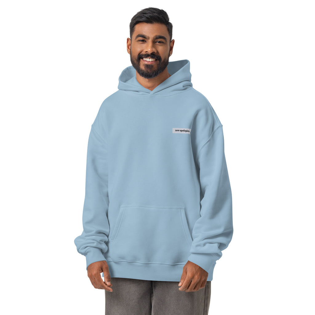 Hyperfocus Engine | Unisex Oversized Hoodie | Zero Apologies unisex-relax-hoodie-carolina-blue-front-6a58d9decc108 Hoodie
