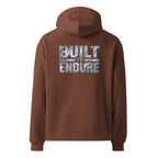 Built To Endure | Unisex Oversized Hoodie | Zero Apologies unisex-relax-hoodie-chestnut-back-6a5798ef3c2e8 Hoodie