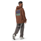 4D Visual Systems Thinker | Unisex Oversized Hoodie | Zero Apologies unisex-relax-hoodie-chestnut-back-6a57af248a984 Hoodie