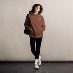 Built To Endure | Unisex Oversized Hoodie | Zero Apologies unisex-relax-hoodie-chestnut-front-6a5798ef3cc54 Hoodie