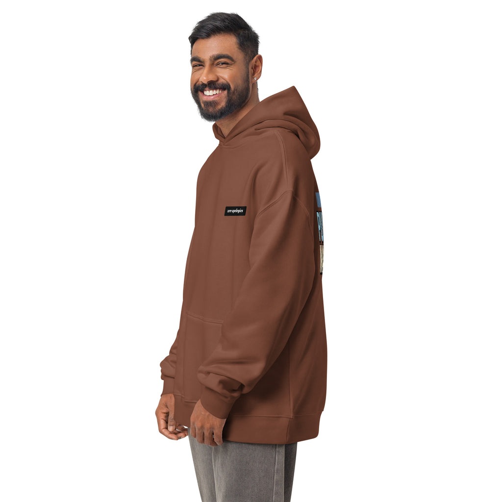 Unmatched Puzzle Master | Unisex Oversized Hoodie | Zero Apologies unisex-relax-hoodie-chestnut-left-front-6a58d4a24c3d9 Hoodie