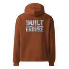 Built To Endure | Unisex Oversized Hoodie | Zero Apologies unisex-relax-hoodie-clay-back-6a5798ef3c1d4 Hoodie