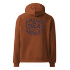A Million Ideas A Minute | Unisex Oversized Hoodie | Zero Apologies unisex-relax-hoodie-clay-back-6a579e1528dd5 Hoodie