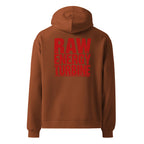 Raw Turbine Energy | Unisex Oversized Hoodie | Zero Apologies unisex-relax-hoodie-clay-back-6a57a7ee88dfd Hoodie