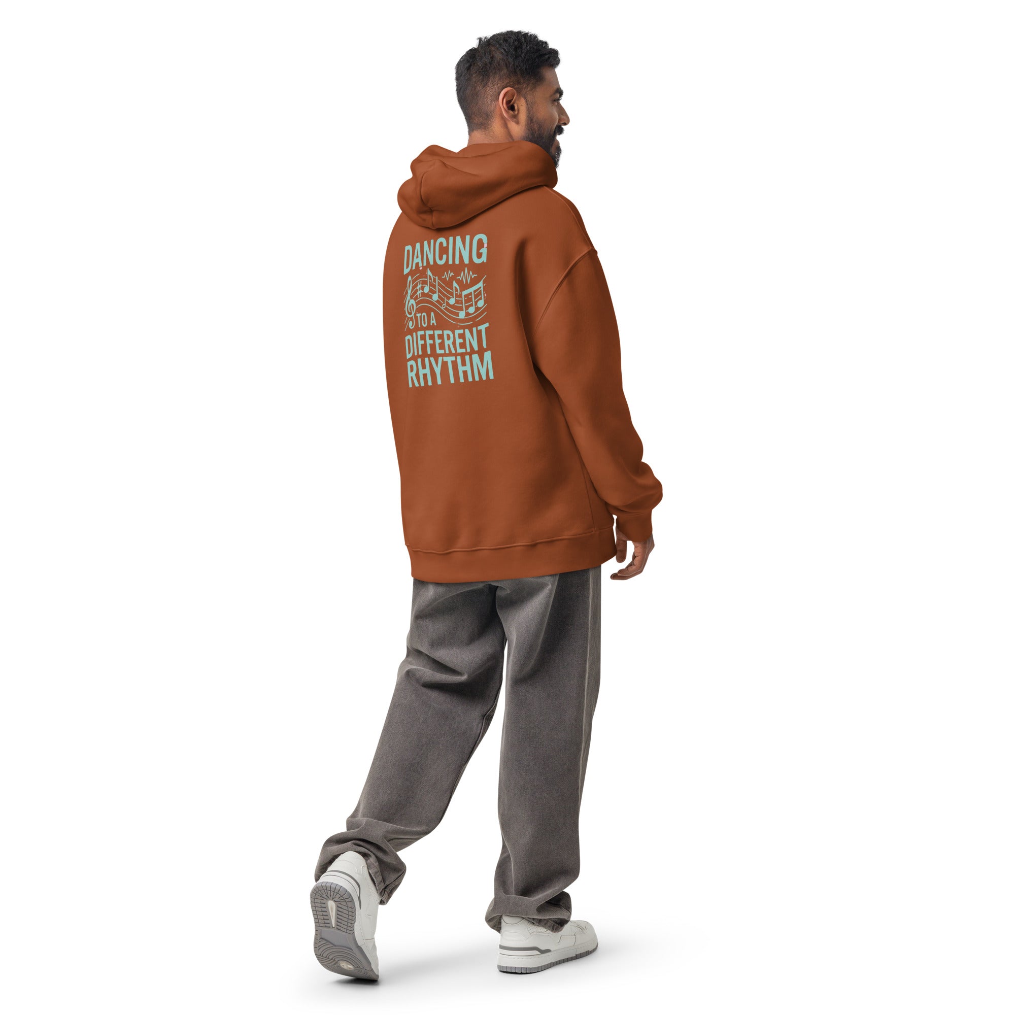 Dancing to a Different Rhythm | Unisex Oversized Hoodie | Zero Apologies unisex-relax-hoodie-clay-back-6a58d91e15259 Hoodie