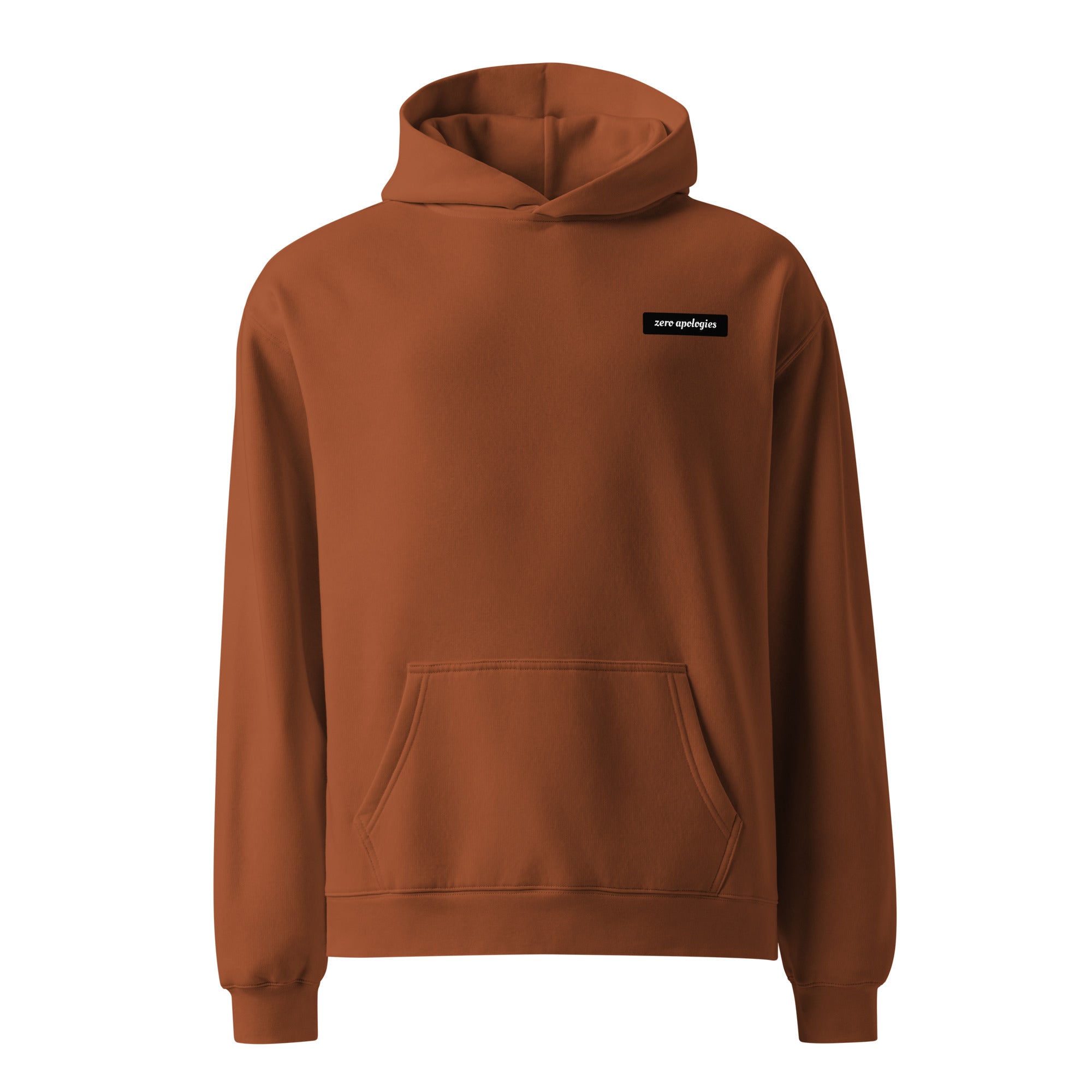 A Million Ideas A Minute | Unisex Oversized Hoodie | Zero Apologies unisex-relax-hoodie-clay-front-6a579e1528746 Hoodie