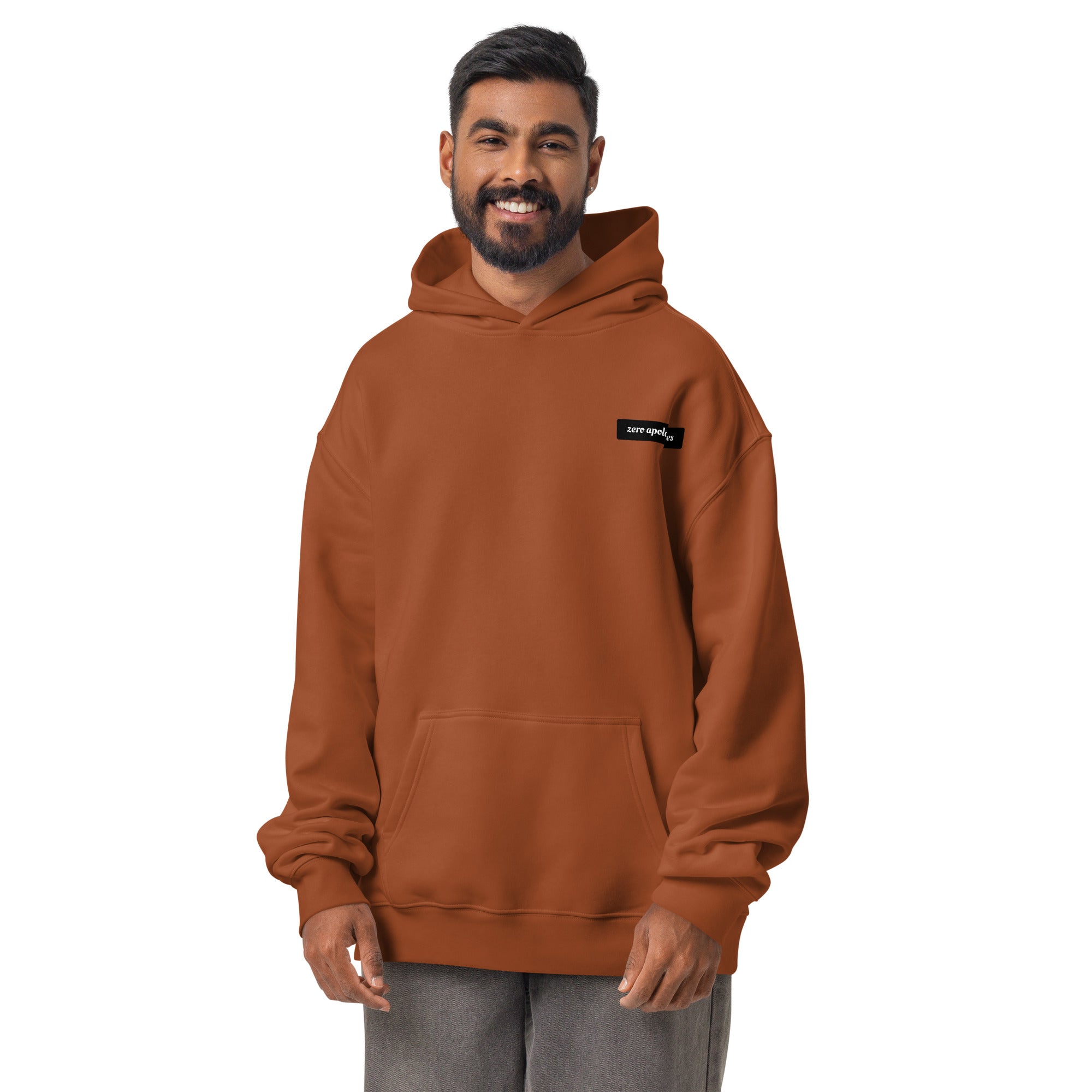 Brain Busy. Call Back. | Unisex Oversized Hoodie | Zero Apologies unisex-relax-hoodie-clay-front-6a57c72a0458d Hoodie