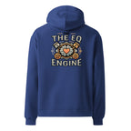The EQ Engine | Unisex Oversized Hoodie | Zero Apologies unisex-relax-hoodie-cobalt-back-6a58daf406c6b Hoodie