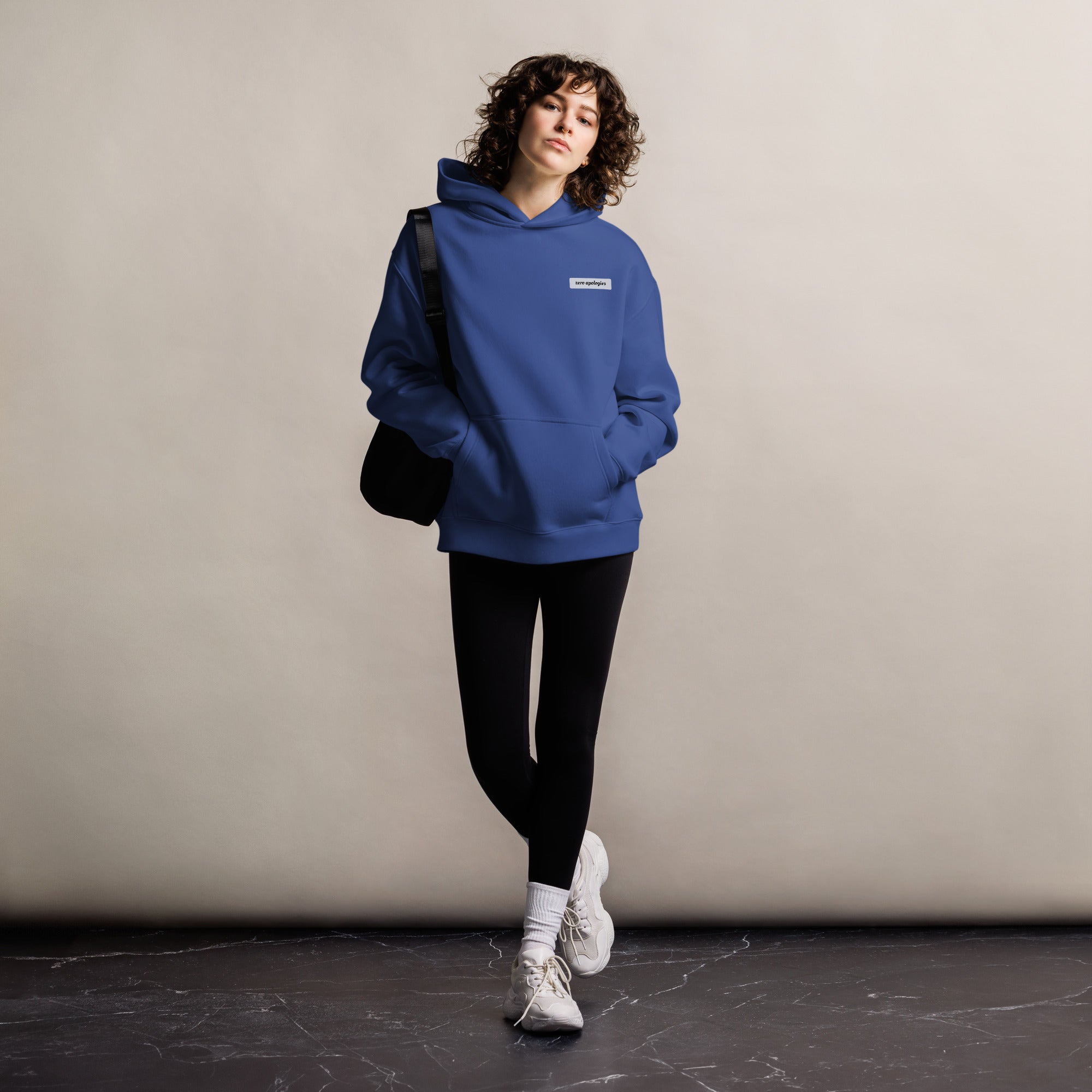 Built To Endure | Unisex Oversized Hoodie | Zero Apologies unisex-relax-hoodie-cobalt-front-6a5798ef3c84a Hoodie