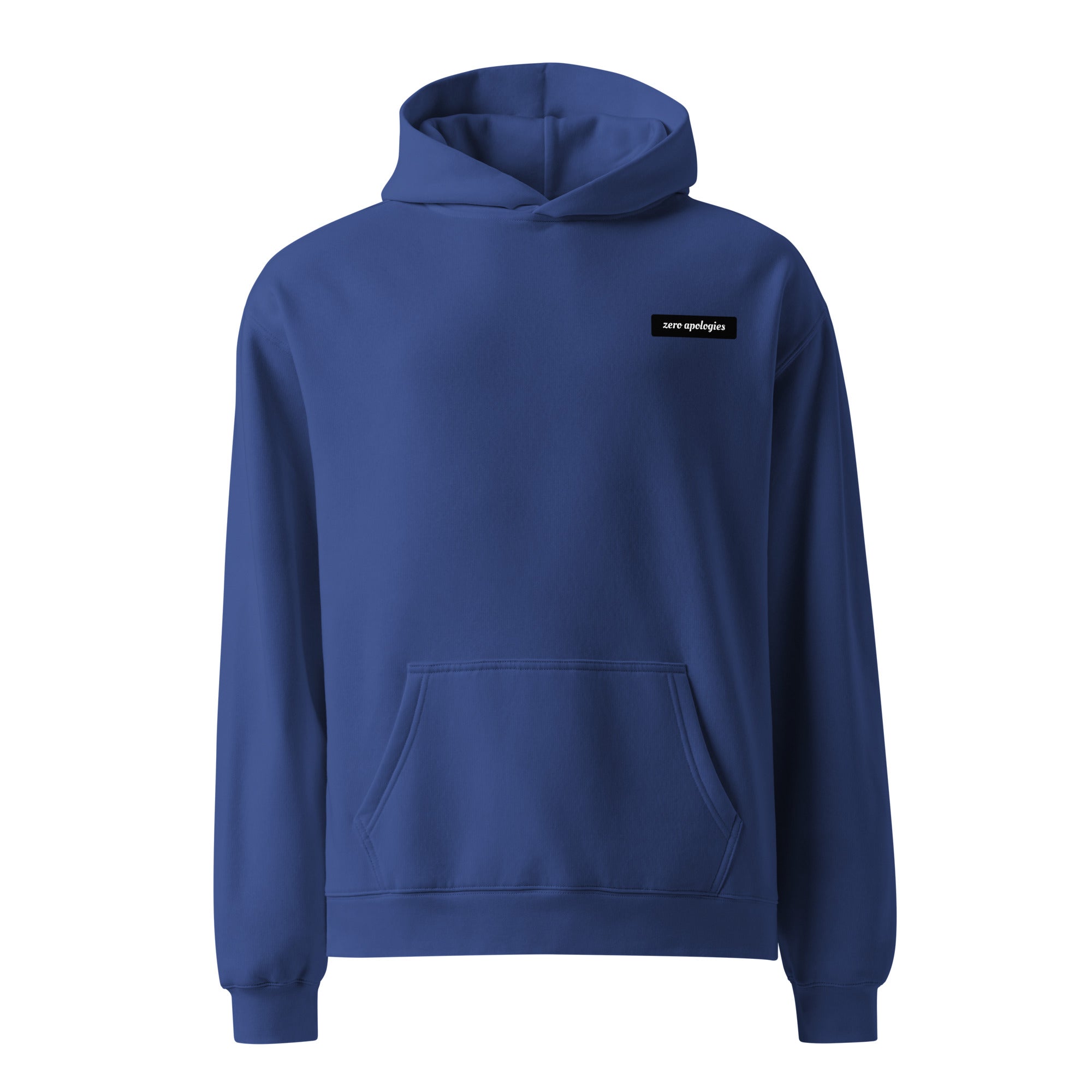 Raw Turbine Energy | Unisex Oversized Hoodie | Zero Apologies unisex-relax-hoodie-cobalt-front-6a57a7ee87702 Hoodie