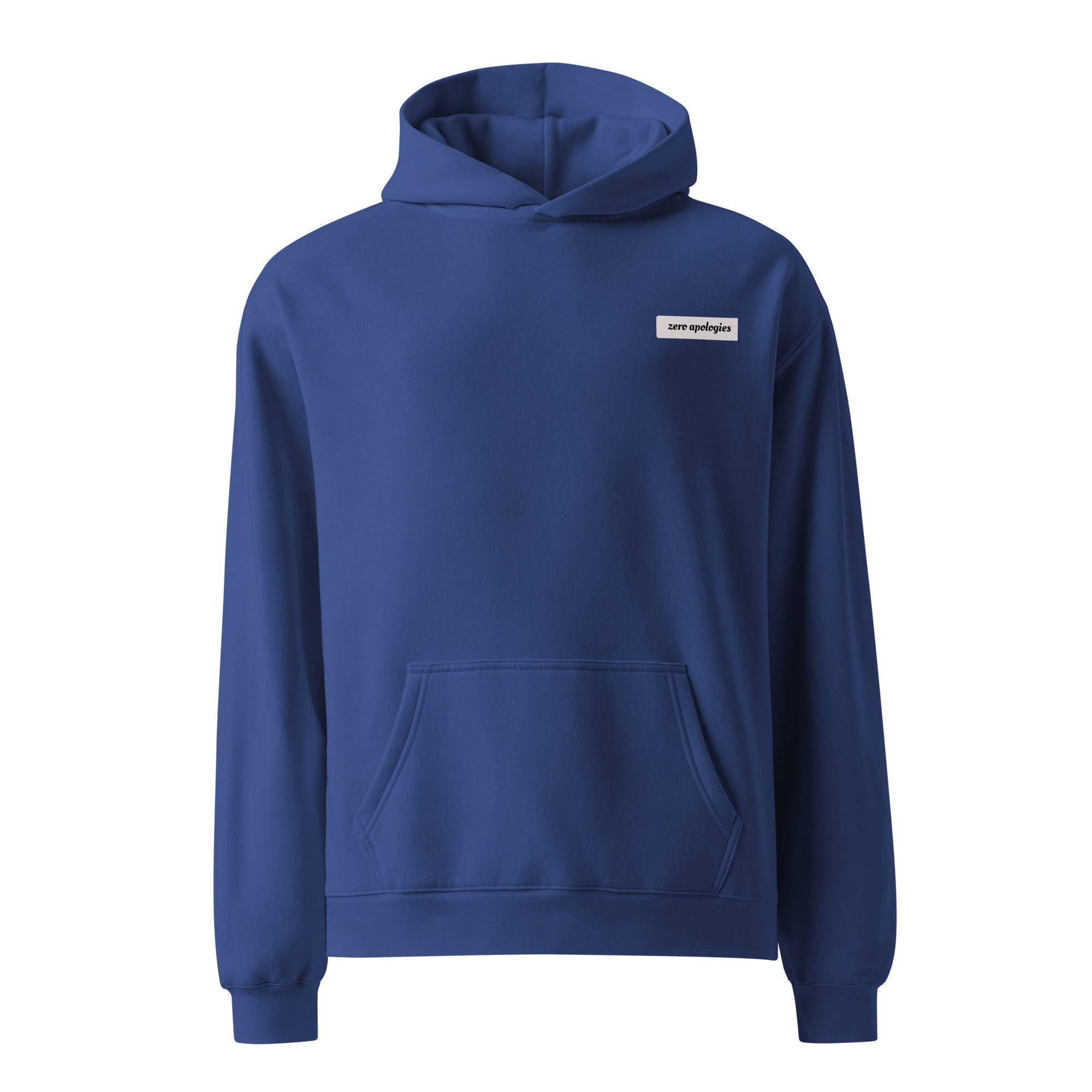 Forensically Focused | Unisex Oversized Hoodie | Zero Apologies unisex-relax-hoodie-cobalt-front-6a57a8a1b59c0 Hoodie