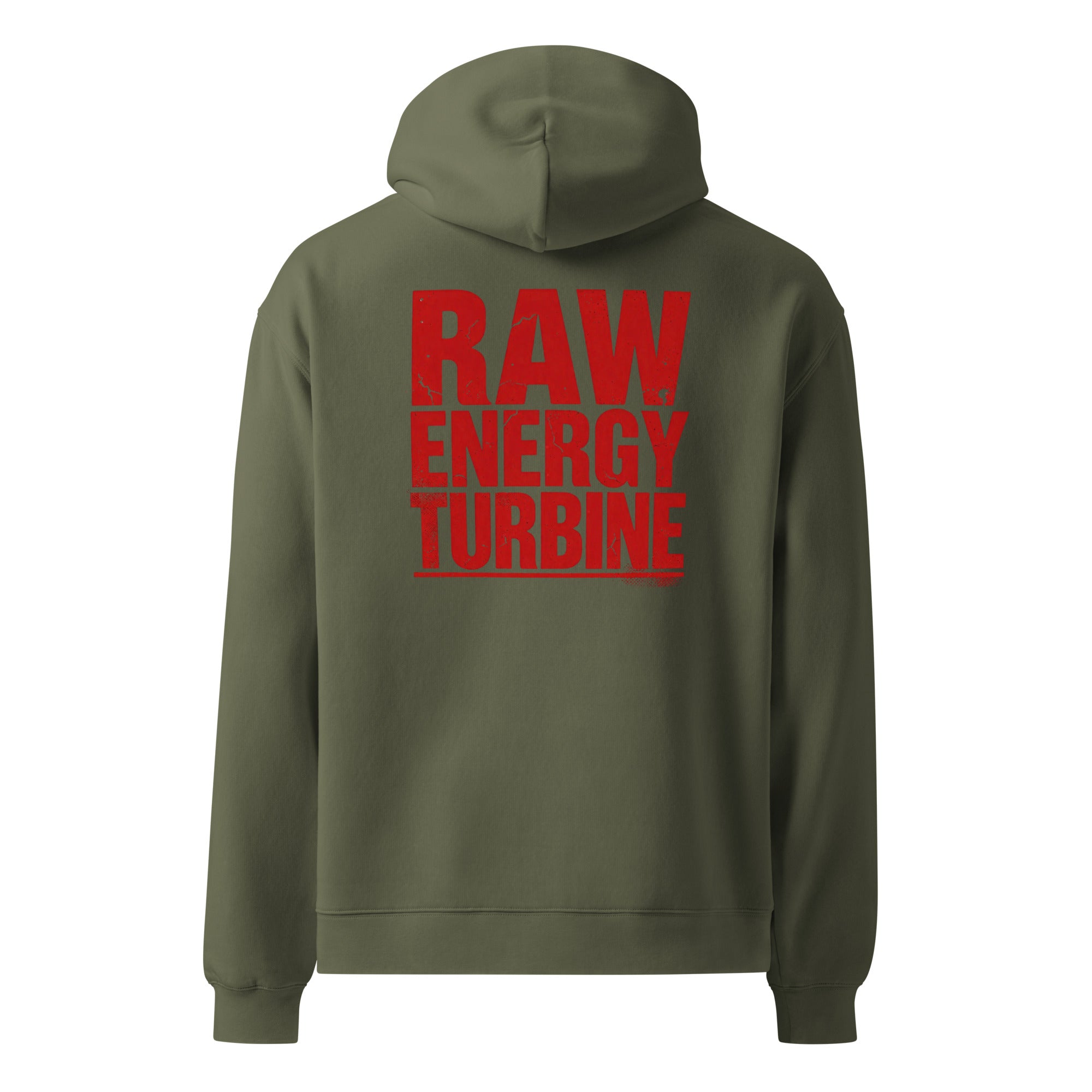 Raw Turbine Energy | Unisex Oversized Hoodie | Zero Apologies unisex-relax-hoodie-cypress-back-6a57a7ee88d5c Hoodie