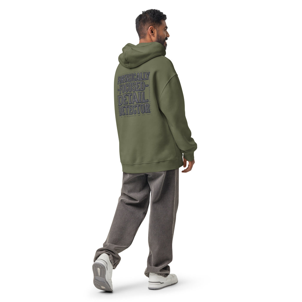 Forensically Focused | Unisex Oversized Hoodie | Zero Apologies unisex-relax-hoodie-cypress-back-6a58d3fb8d902 Hoodie