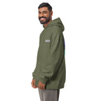 4D Visual Systems Thinker | Unisex Oversized Hoodie | Zero Apologies unisex-relax-hoodie-cypress-left-front-6a57af2491410 Hoodie