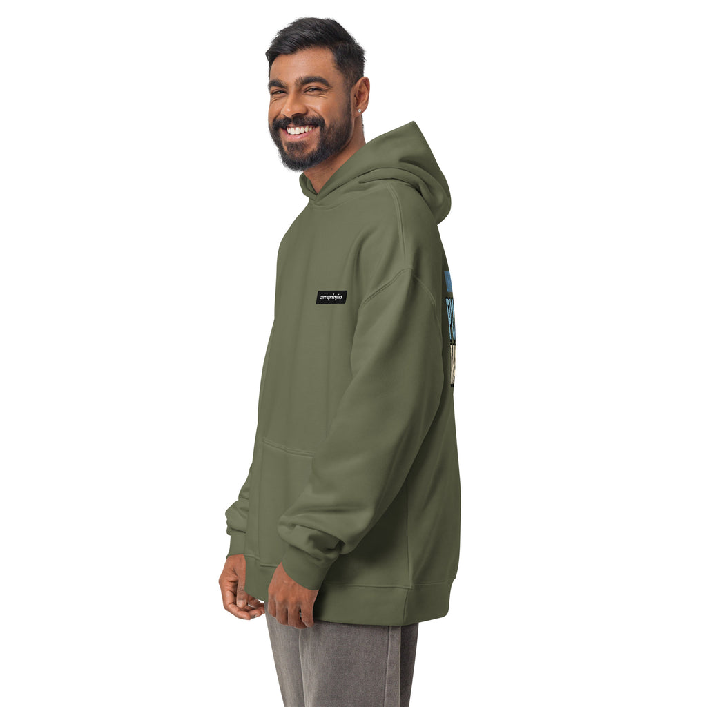 Unmatched Puzzle Master | Unisex Oversized Hoodie | Zero Apologies unisex-relax-hoodie-cypress-left-front-6a58d4a250db0 Hoodie