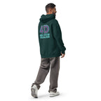 4D Visual Systems Thinker | Unisex Oversized Hoodie | Zero Apologies unisex-relax-hoodie-pine-green-back-6a57af2488a45 Hoodie