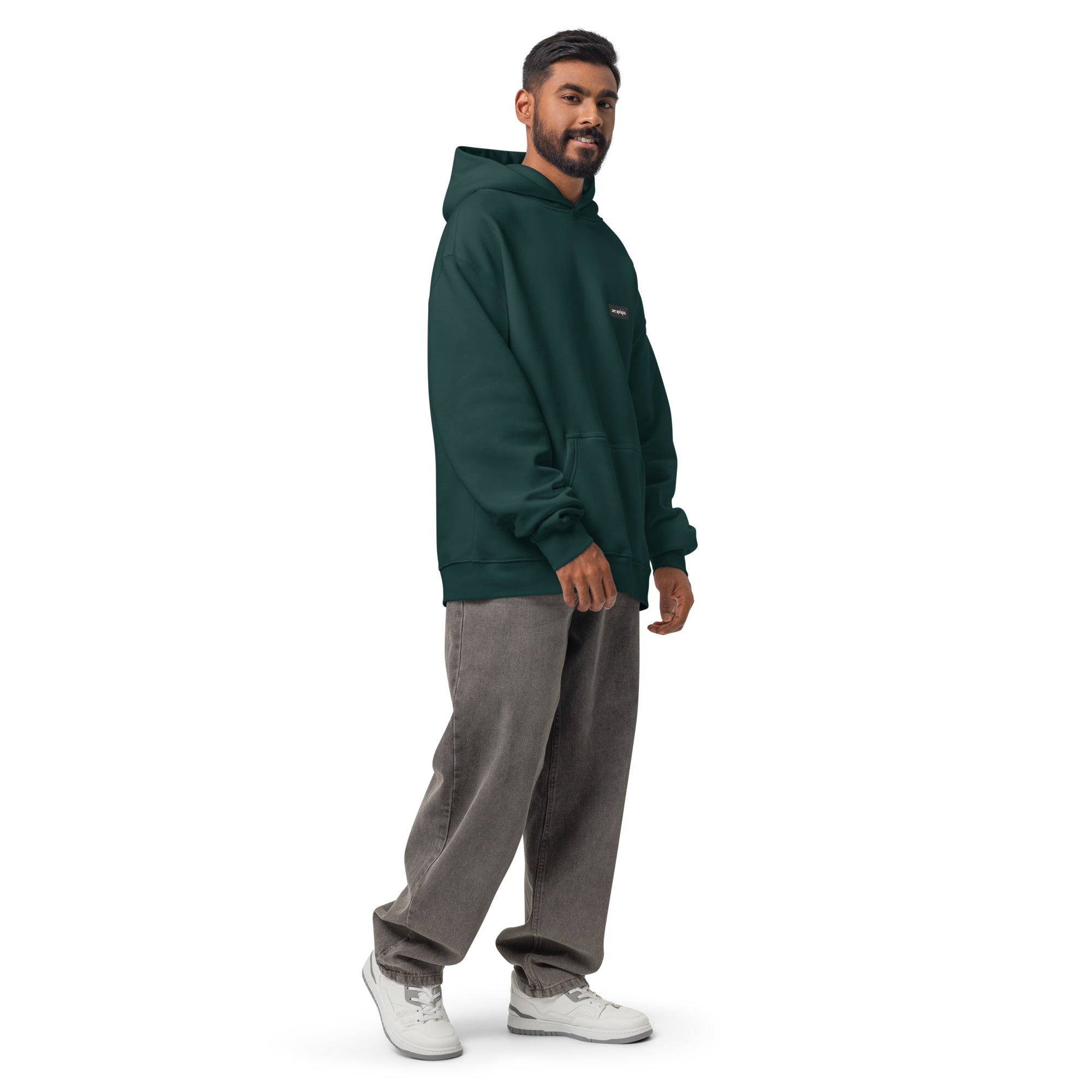 Unmatched Puzzle Master | Unisex Oversized Hoodie | Zero Apologies unisex-relax-hoodie-pine-green-right-front-6a58d4a248f7b Hoodie