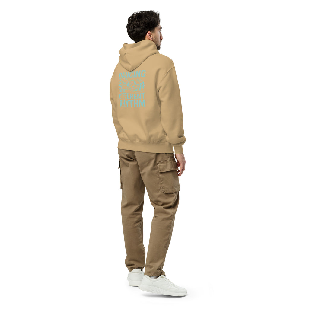 Dancing to a Different Rhythm | Unisex Oversized Hoodie | Zero Apologies unisex-relax-hoodie-sand-back-6a57a69f36dee Hoodie