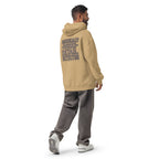 Forensically Focused | Unisex Oversized Hoodie | Zero Apologies unisex-relax-hoodie-sand-back-6a58d3fb8e2af Hoodie