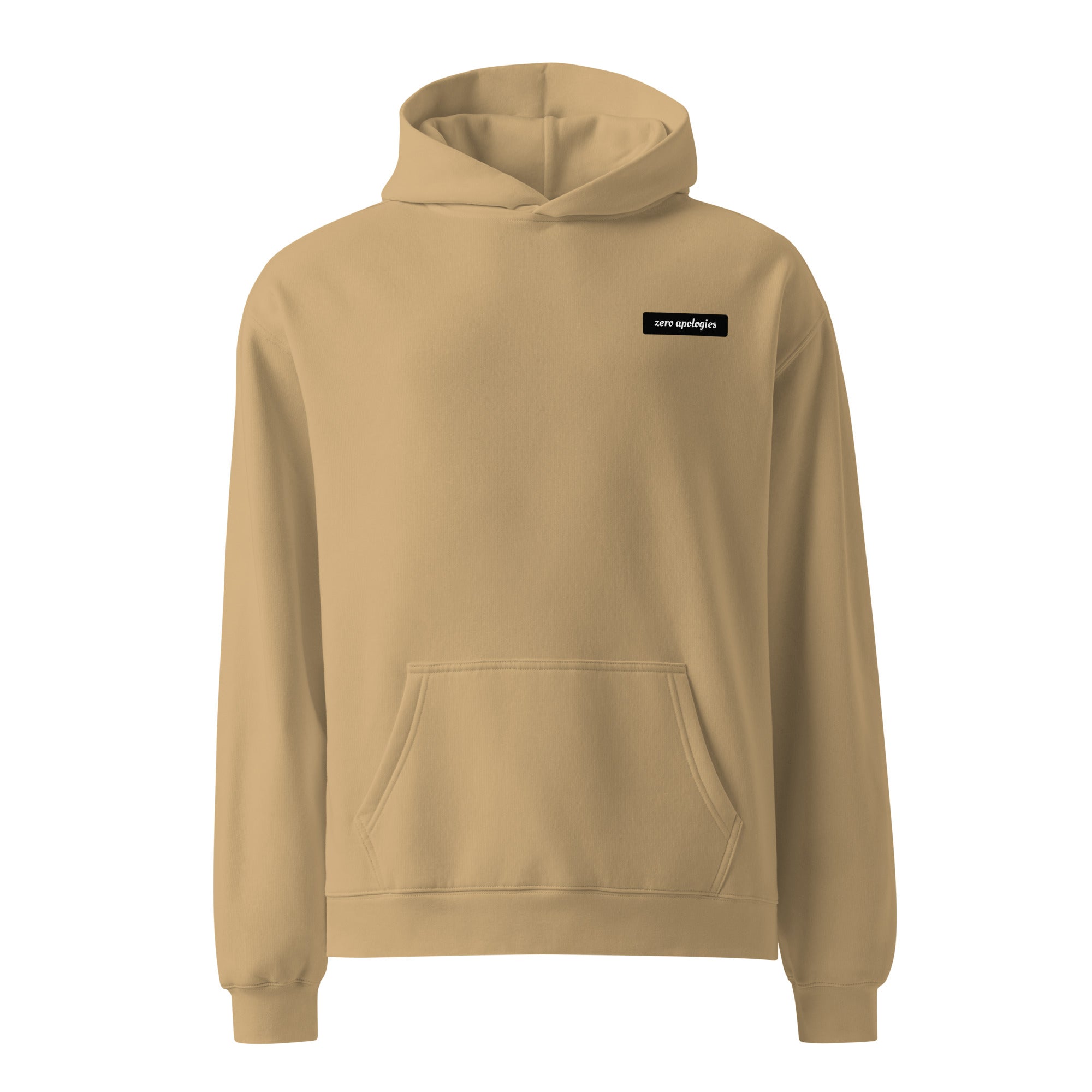 A Million Ideas A Minute | Unisex Oversized Hoodie | Zero Apologies unisex-relax-hoodie-sand-front-6a579e1529f6a Hoodie