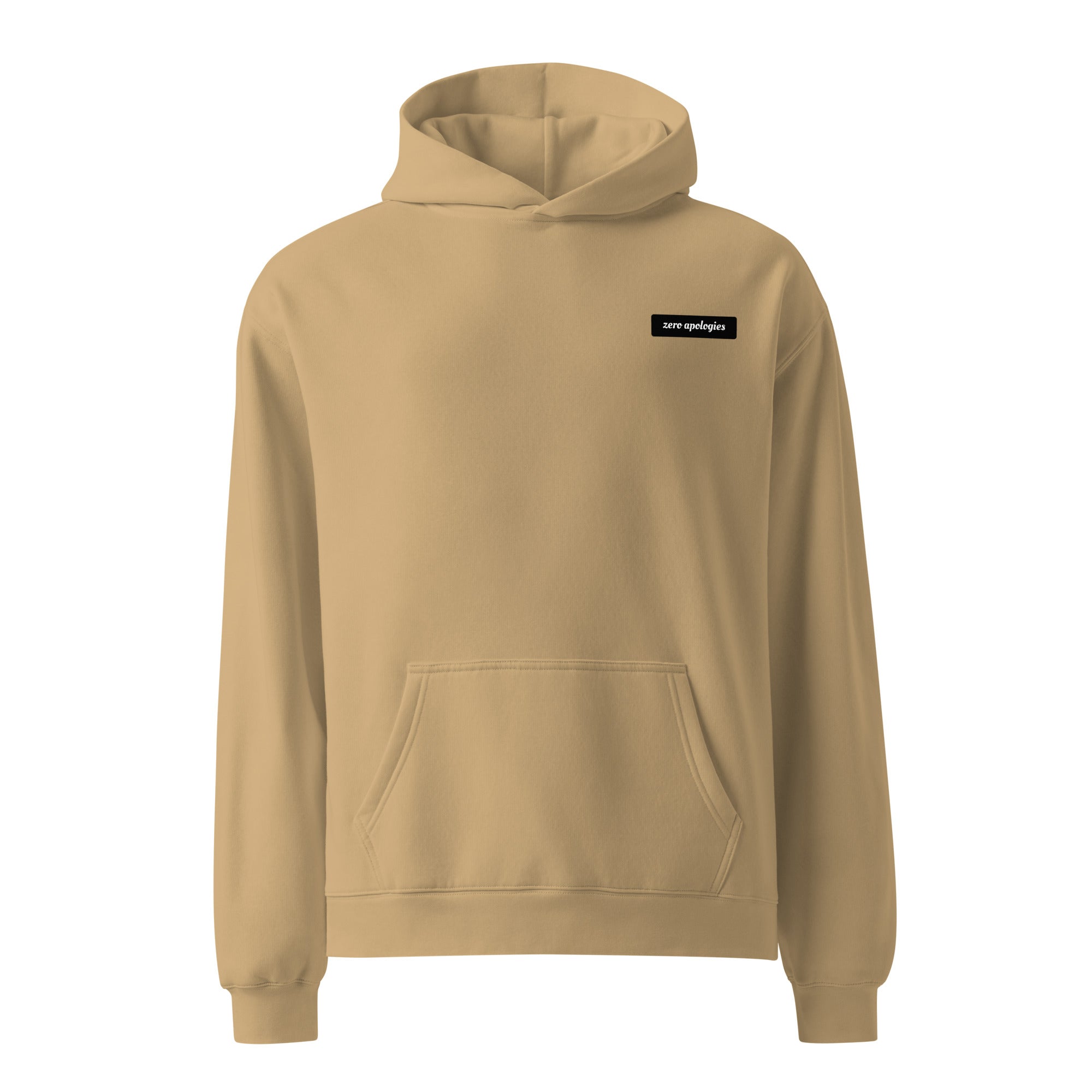 Raw Turbine Energy | Unisex Oversized Hoodie | Zero Apologies unisex-relax-hoodie-sand-front-6a57a7ee87ab9 Hoodie