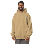 Forensically Focused | Unisex Oversized Hoodie | Zero Apologies unisex-relax-hoodie-sand-front-6a58d3fb8e968 Hoodie