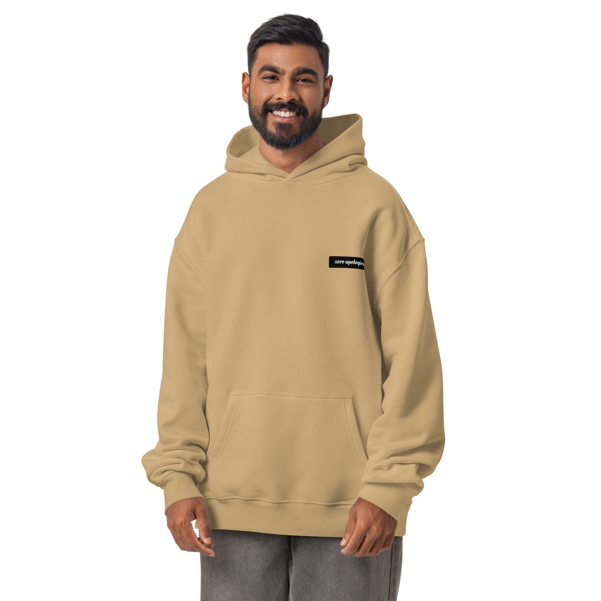 Unmatched Puzzle Master | Unisex Oversized Hoodie | Zero Apologies unisex-relax-hoodie-sand-front-6a58d4a253d6f Hoodie