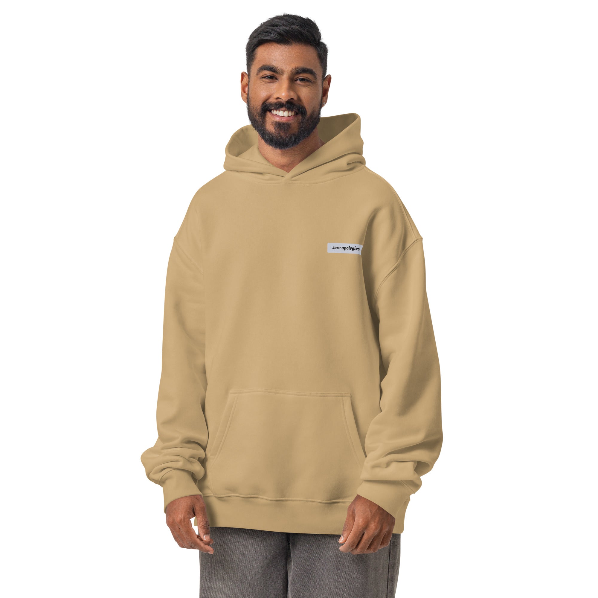 Hyperfocus Engine | Unisex Oversized Hoodie | Zero Apologies unisex-relax-hoodie-sand-front-6a58d9dec643c Hoodie