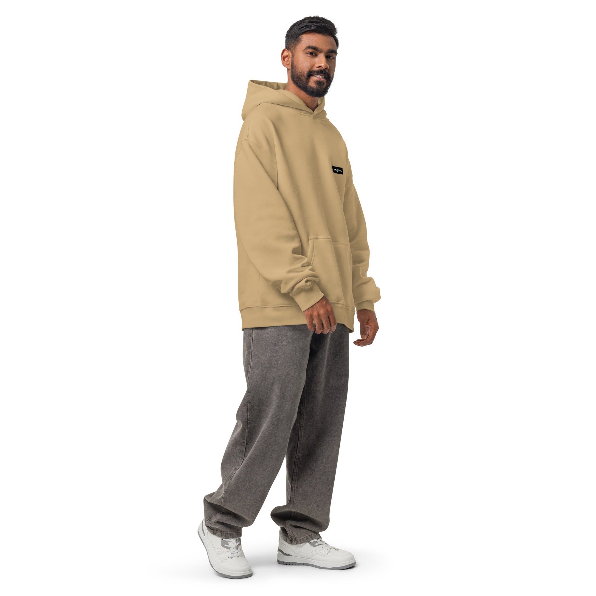 Unmatched Puzzle Master | Unisex Oversized Hoodie | Zero Apologies unisex-relax-hoodie-sand-right-front-6a58d4a255223 Hoodie