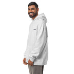 Hyperfocus Engine | Unisex Oversized Hoodie | Zero Apologies unisex-relax-hoodie-white-heather-left-front-6a58d9dedb3e8 Hoodie