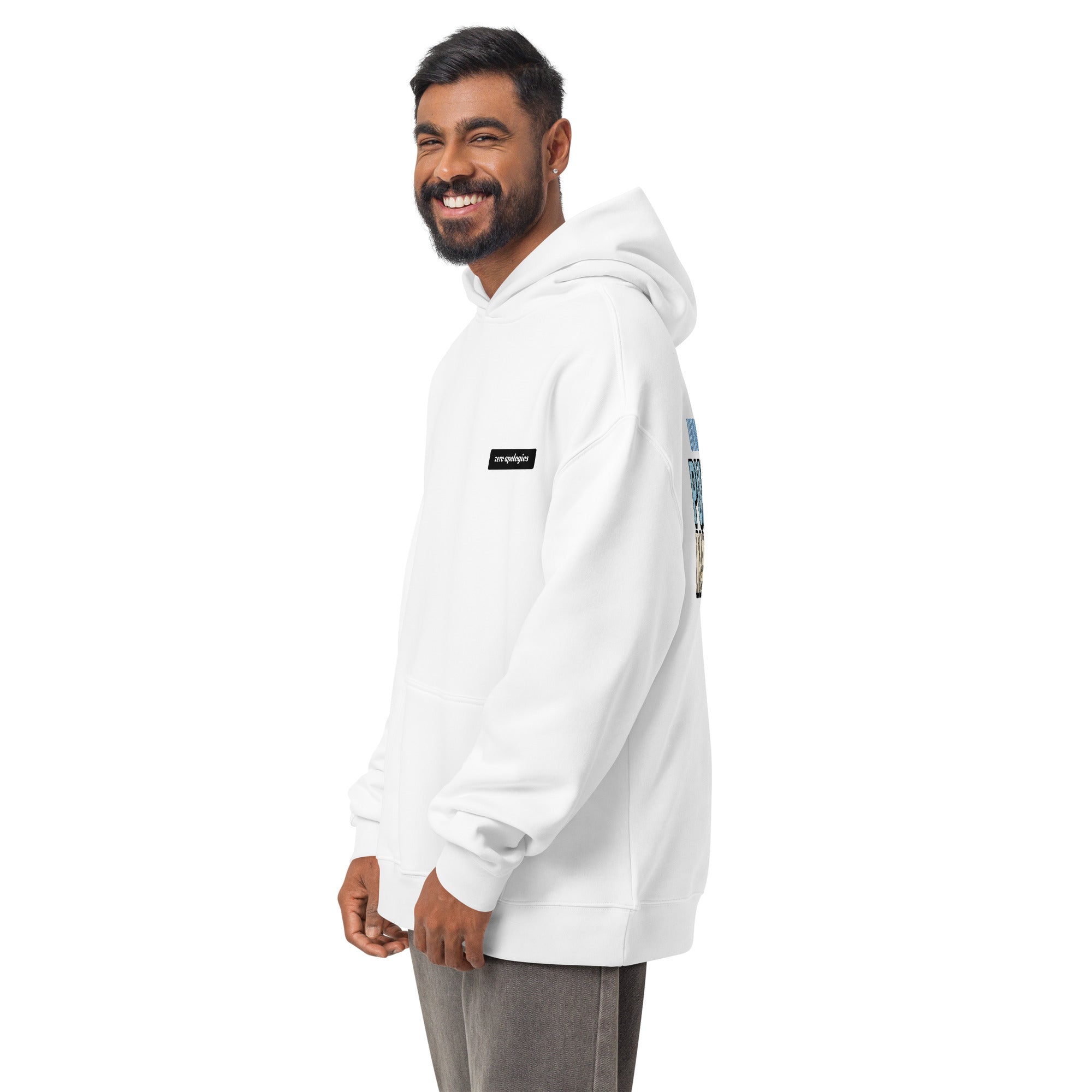 Unmatched Puzzle Master | Unisex Oversized Hoodie | Zero Apologies unisex-relax-hoodie-white-left-front-6a58d4a264ff4 Hoodie