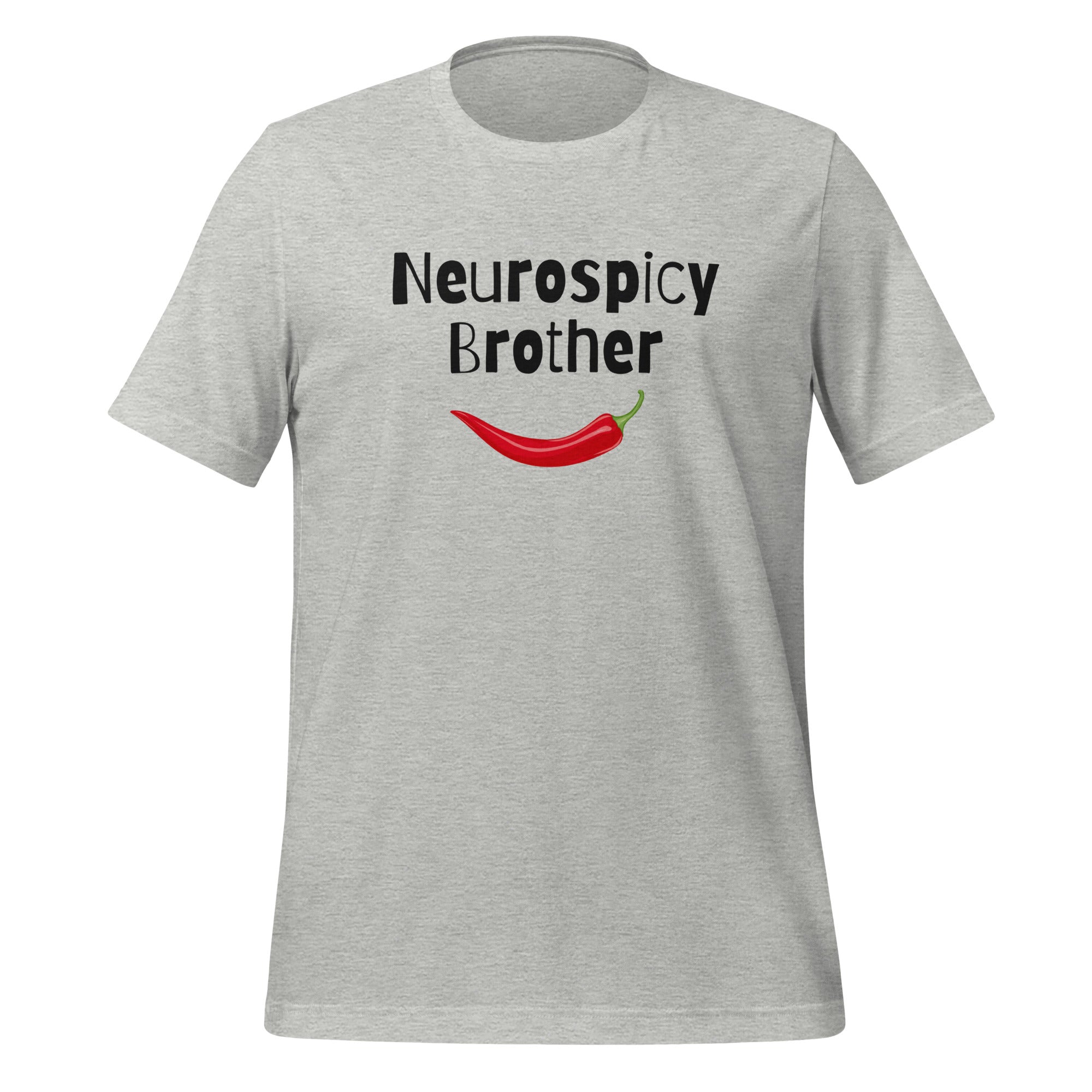 Neurospicy Brother | T-Shirt | The Neurospicy Store Athletic Heather