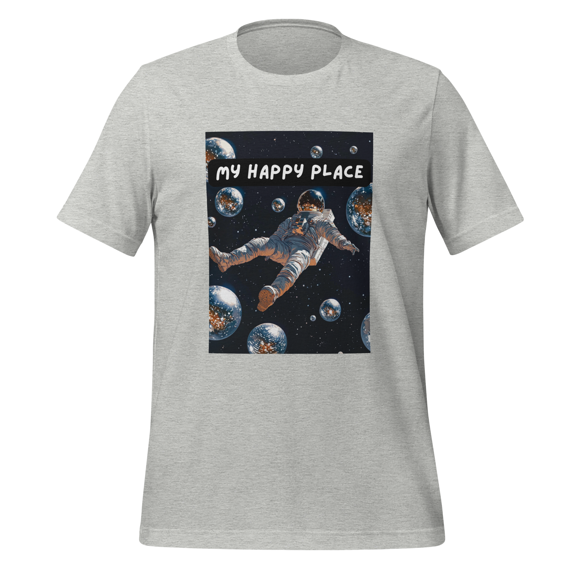 My Happy Place | T-Shirt | The Neurospicy Store Athletic Heather